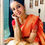 Thumbnail: Cream banarasi Silk Saree