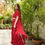 Thumbnail: Red Gorgeous Fox Georgette Celerity Wear Saree