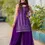 Thumbnail: Buy Festive Wear Sequence Work Purple Color Top With Sharara