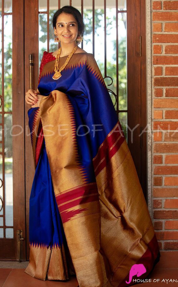 Thumbnail: Multicolor Banarasi silk Saree