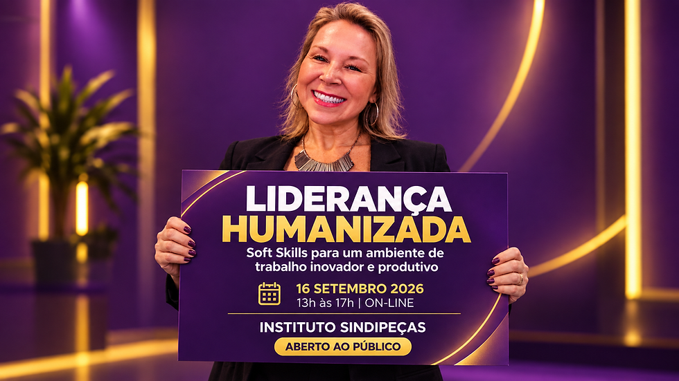Liderança Humanizada - Soft Skills para um ambiente de trabalho inovador, com Dora Machado - evento do Instituto Sindipeças