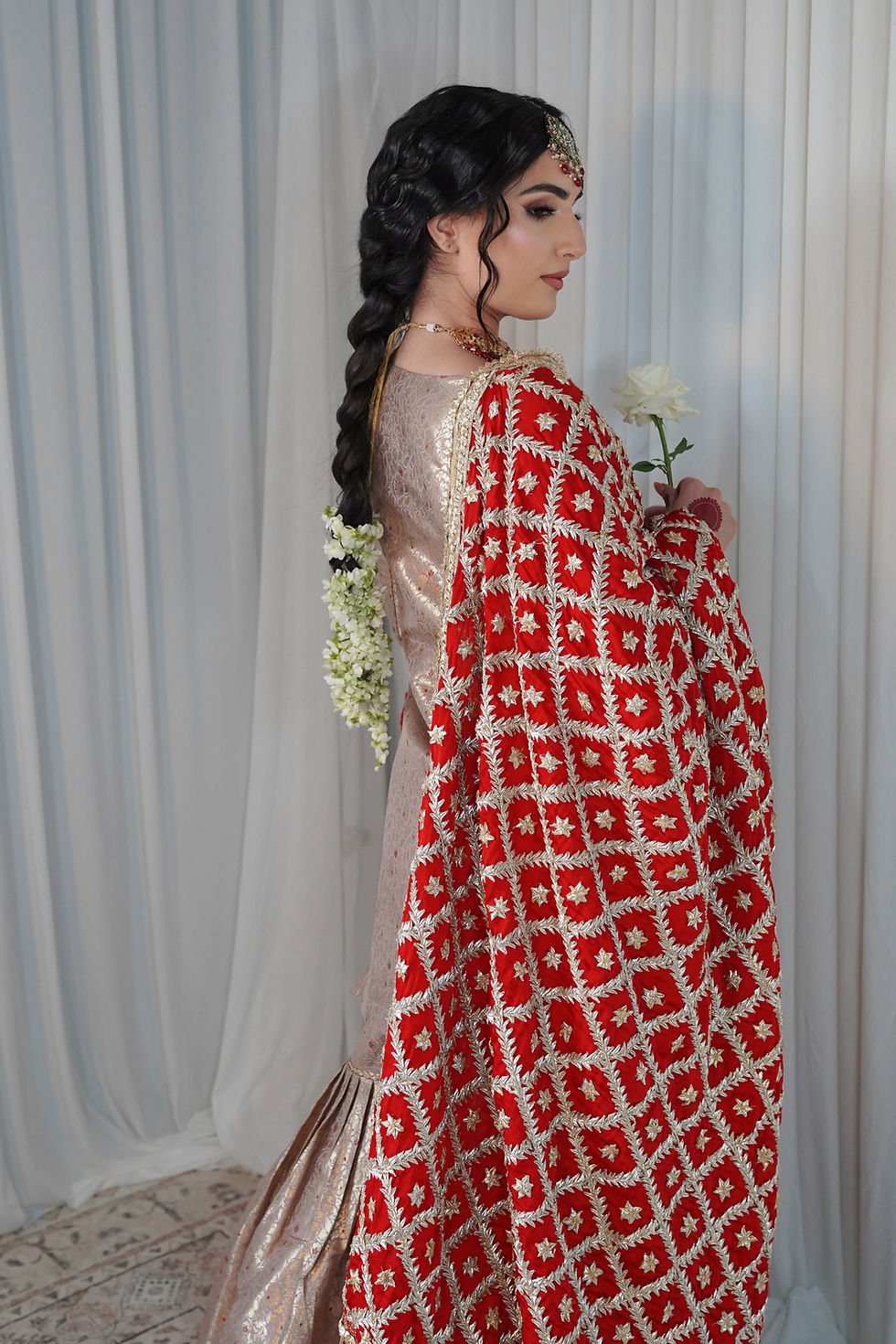 Thumbnail: Banarasi Brocade Silk Sharara Set
