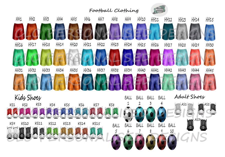 Thumbnail: Personalised Football Family Print, Personalised Father's Day Gift,