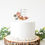Thumbnail: Personalised Autumnal Heart Wedding Cake Topper, Acrylic Cake Topper