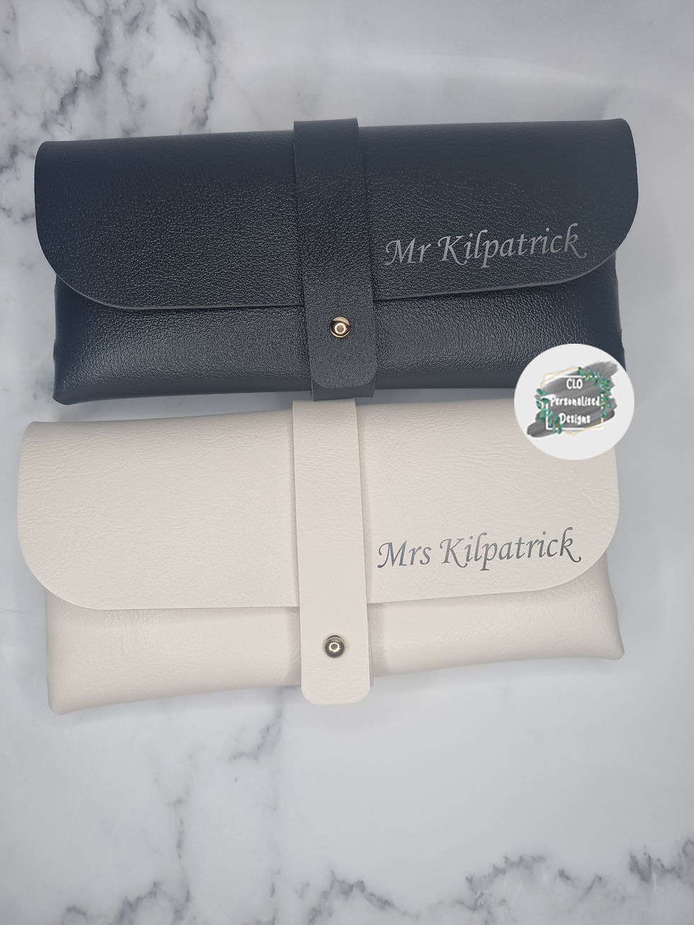 Thumbnail: Personalised Couples Sunglasses Case, Abroad Wedding, Honeymoon Gift