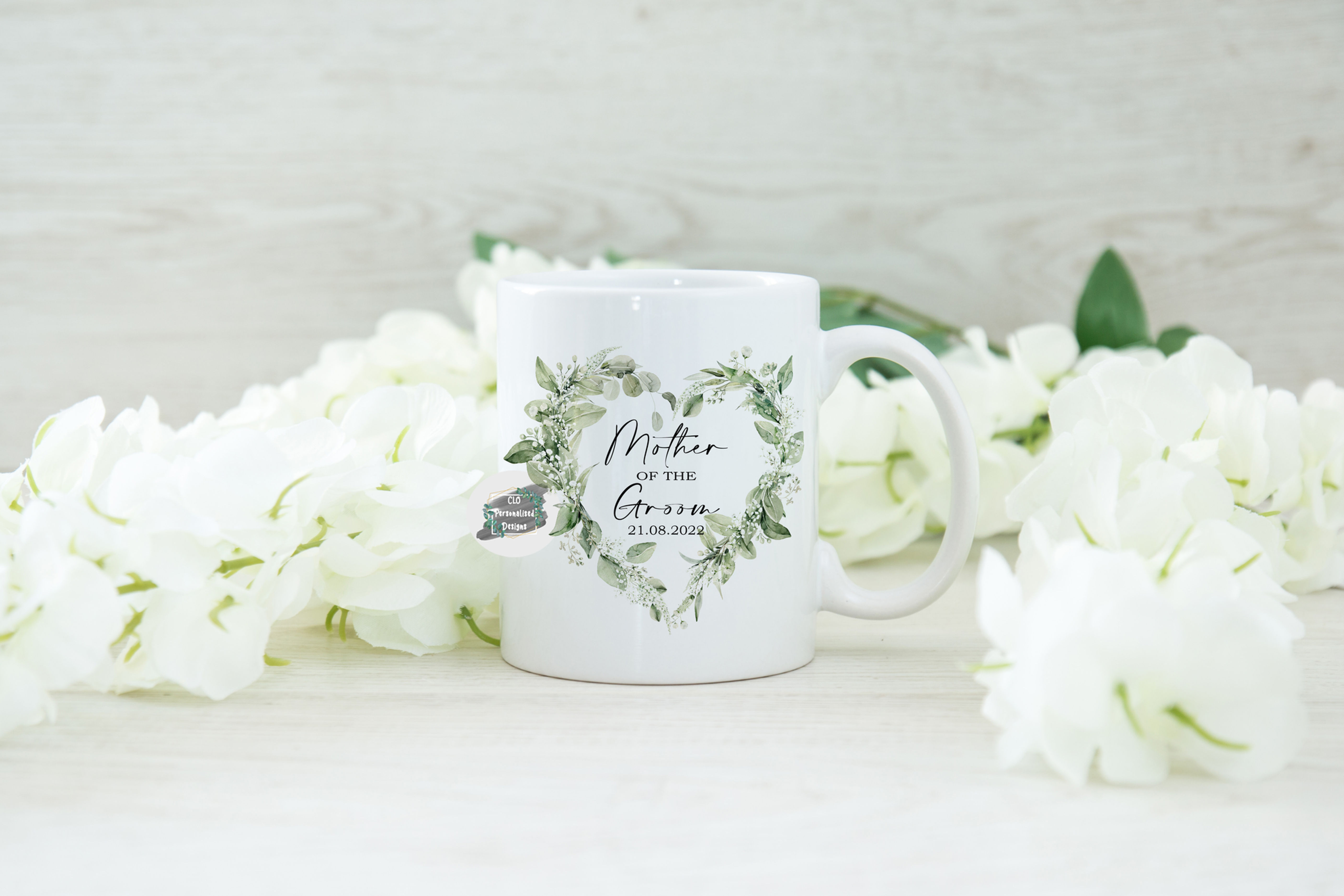 Personalised Mother Of The Groom Gift, Gift From Son, Eucalyptus Thank You Gift,