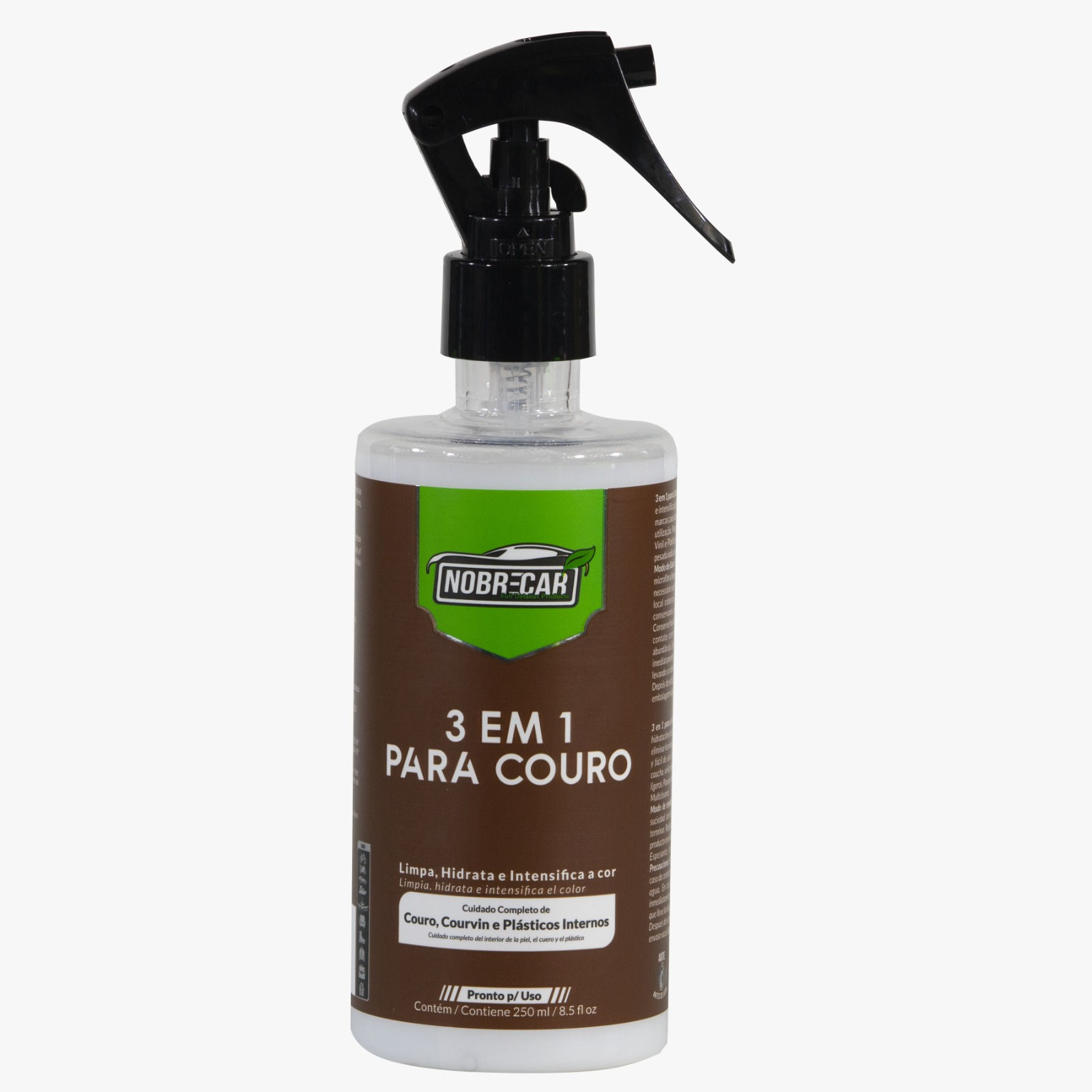 3 em 1 Para Couro
