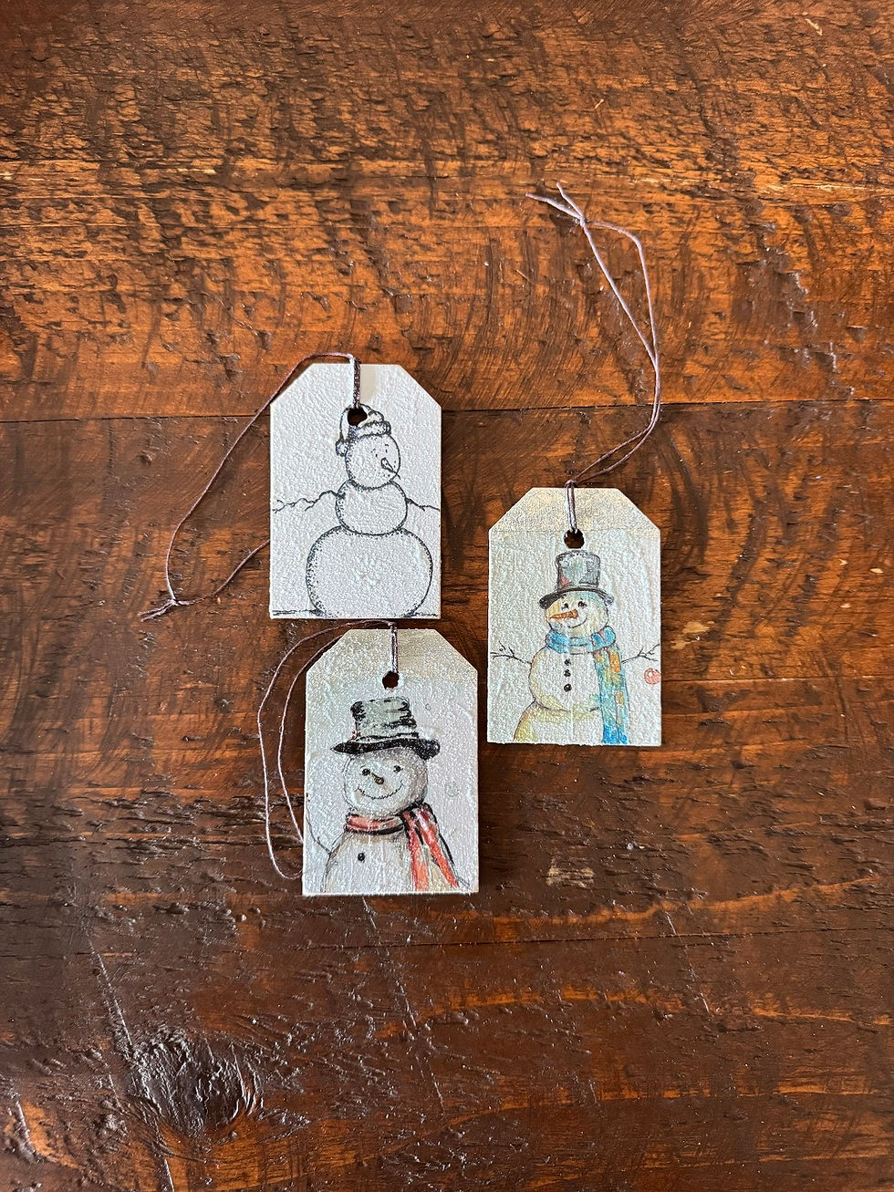 Snowman Ornament Collection