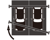 駐車が楽なカーポート