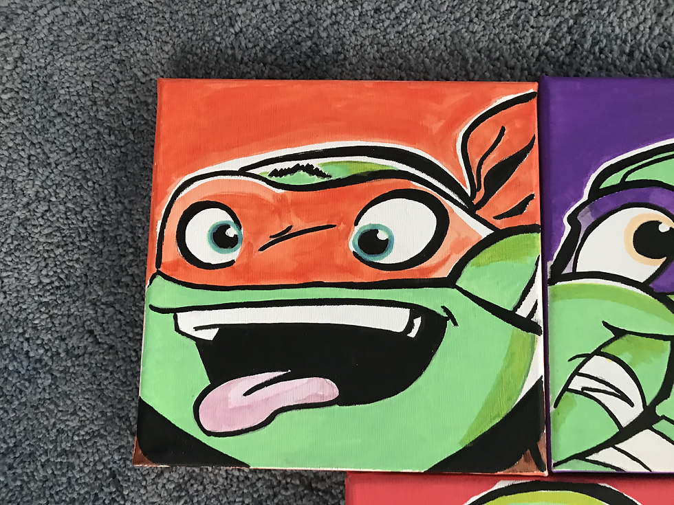 Thumbnail: TMNT - individual drawings