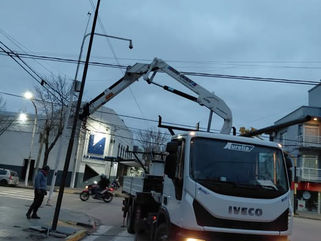 PEHUAJÓ: SE MEJORA LA INFRAESTRUCTURA DE LA CIUDAD