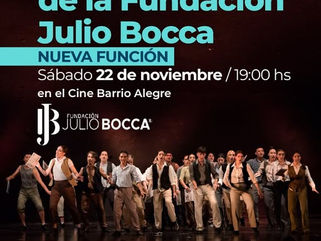 SE AGREGA UNA NUEVA FUNCIÓN A LA GALA DEL BALLET DE LA FUNDACIÓN JULIO BOCCA: ENTRADAS DISPONIBLES DESDE EL LUNES (6)