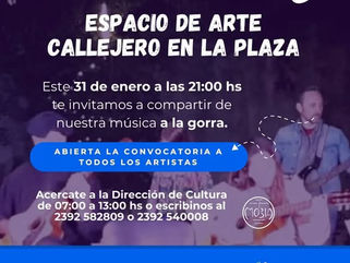 LLEGA UN NUEVO ESPACIO PARA LA MÚSICA CALLEJERA EN SALLIQUELÓ