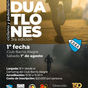 ÚLTIMOS DÍAS PARA INSCRIBIRSE EN LA PRIMERA FECHA DEL CAMPEONATO DE DUATLONES, QUE SERÁ ESTE SÁBADO (1° DE AGOSTO)