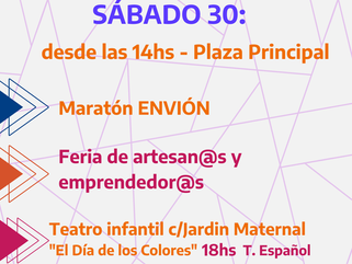 ACTIVIDADES EN CARLOS TEJEDOR EN EL CIERRE DE LAS VACACIONES DE INVIERNO