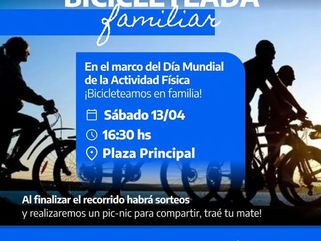 BICICLETEADA FAMILIAR EN SALLIQUELÓ