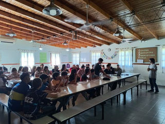 GUAMINÍ: JUNTO A ALUMNOS DEL DISTRITO, SE AVANZA EN UNA AGENDA DE PROTECCIÓN DEL MEDIO AMBIENTE