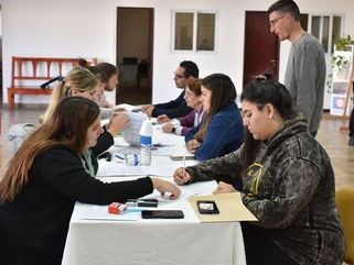 COMENZÓ EN CASBAS LA JORNADA DE INSCRIPCIÓN Y ACTUALIZACIÓN DE DATOS QUE REALIZA EL MUNICIPIO