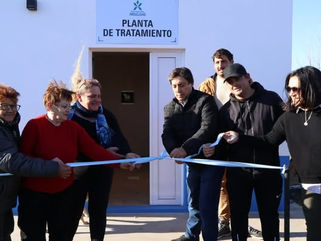 DAIREAUX: QUEDÓ INAUGURADA LA PLANTA DE TRATAMIENTO DE AGUA EN ARBOLEDAS