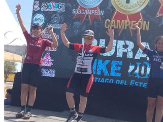 LA DEROENSE ANTONELLA ÁLVAREZ SE CORONÓ CAMPEONA ARGENTINA DE RURAL BIKE, EN SANTIAGO DEL ESTERO