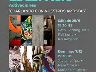 ESTE SÁBADO (29) EN EL MUMAV, EL PÚBLICO PODRÁ DIALOGAR CON LOS ARTISTAS DE LA MUESTRA “ANIMAR EL ESPACIO”