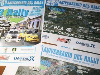 SE PRESENTÓ LA 13° EDICIÓN DEL RALLY BONAERENSE CIUDAD DE DAIREAUX EN EL "25° ANIVERSARIO DEL RALLY"