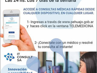MUCHOS PEHUAJENSES YA SE ADHIRIERON AL SERVICIO DE TELEMEDICINA