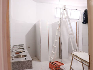 AVANCE DE OBRA EN LA ESCUELA PRIMARIA N° 1 DE CARLOS TEJEDOR