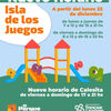 LA ISLA DE LOS JUEGOS DEL PARQUE ESTARÁ ABIERTA TODOS LOS DÍAS DURANTE LA TEMPORADA DE VERANO