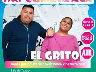 PEHUAJÓ: "EL GRITO" SE PRESENTA EL DOMINGO 19 DE OCTUBRE EN "CUMBIA DE ACÁ"