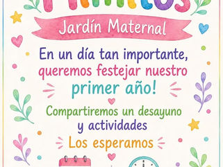 PEHUAJÓ: EL JARDÍN MATERNAL "MIMITOS" CELEBRA SU PRIMER ANIVERSARIO