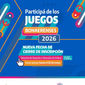 NUEVA FECHA DE CIERRE DE INSCRIPCIÓN PARA LOS JUEGOS BONAERENSES