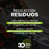 30 DE AGOSTO: DESDE NOVIEMBRE, CAMBIA EL HORARIO DE RECOLECCIÓN DE RESIDUOS