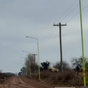 PELLEGRINI: ETAPA FINAL DE LA COLOCACIÓN DE LUMINARIAS EN EL CAMINO A LA PLANTA RSU