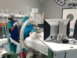 PRIMER PROCEDIMIENTO BAJO GUÍA RADIOSCÓPICA EN EL HOSPITAL MUNICIPAL DE DAIREAUX