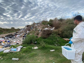 TAREAS DE DESRATIZACIÓN EN EL BASURERO MUNICIPAL DE TRES LOMAS
