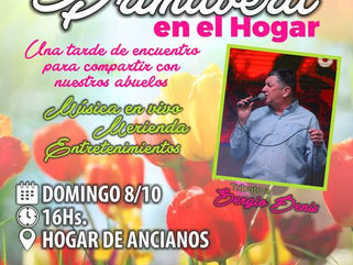 PELLEGRINI: PRIMAVERA EN EL HOGAR DE ABUELOS