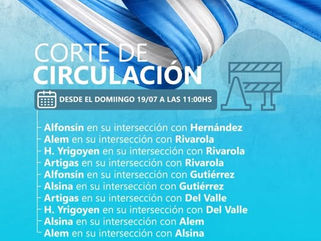 PEHUA ALIENTA ESTE DOMINGO: CORTE DE CIRCULACIÓN DE CALLES EN INMEDIACIONES A LA PLAZA PRINCIPAL