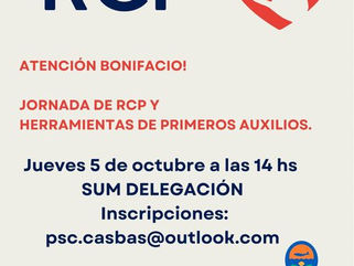 LLEGA A LAGUNA ALSINA LA JORNADA SOBRE REANIMACIÓN CARDIOPULMONAR Y HERRAMIENTAS DE PRIMEROS AUXILIO