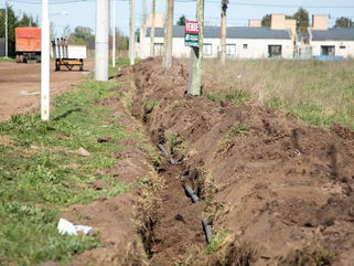 DAIREAUX: EL MUNICIPIO EXTIENDE EL SERVICIO DE CLOACAS
