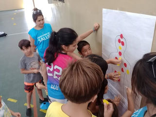 PROMOTORES DE SALUD EN LA ESCUELA ABIERTA DE VERANO EN QUENUMÁ