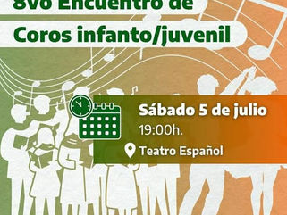 LOS COROS DE NIÑOS Y JUVENIL DE LA ESCUELA DE MÚSICA DE TRENQUE LAUQUEN PARTICIPARÁN ESTE SÁBADO (5) DEL “OCTAVO ENCUENTRO DE COROS DE CARLOS TEJEDOR”