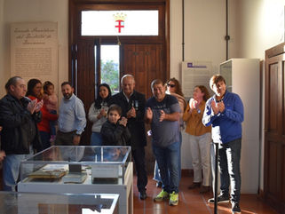 INAUGURACIÓN DEL SECTOR DEL MUSEO ALUSIVO A MALVINAS