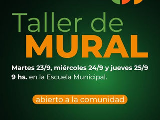 135º ANIVERSARIO DE BERUTI: LAS ACTIVIDADES CONTINUARÁN LA SEMANA PRÓXIMA CON UN TALLER DE MURAL Y UNA BARRILETEADA