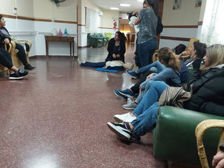 PEHUAJÓ: JORNADA DE CAPACITACIÓN EN EL HOGAR DE ANCIANOS ARNALDO INCHAUSPE