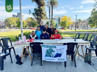 CON UNA RADIO ABIERTA EN PLAZA SAN MARTÍN COMENZÓ LA NUEVA TEMPORADA DEL TALLER “ROMPIENDO CADENAS”