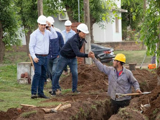 A BUEN RITMO SE EJECUTA LA OBRA DE CLOACAS EN SALAZAR