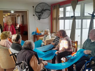 PEHUAJÓ: ACTIVIDADES RECREATIVAS EN EL HOGAR DE "ARNALDO INCHAUSPE"