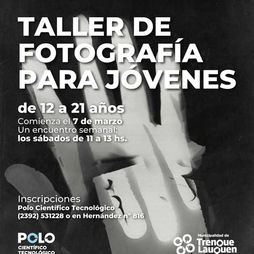 ABIERTA LA INSCRIPCIÓN PARA DOS TALLERES DE FOTOGRAFÍA QUE SE SUMAN A LA PROPUESTA DEL POLO CIENTÍFICO TECNOLÓGICO