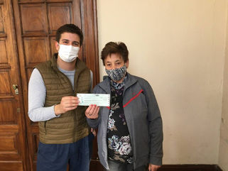 ENTREGA DE SUBSIDIO AL CENTRO DE JUBILADOS Y PENSIONADOS